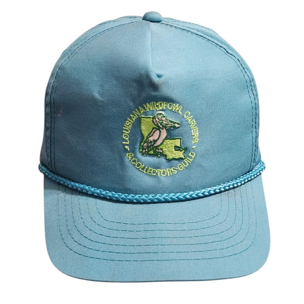 Louisiana Wildfowl Decoy‎ Carvers Collector's Guild Rope Snapback Hat